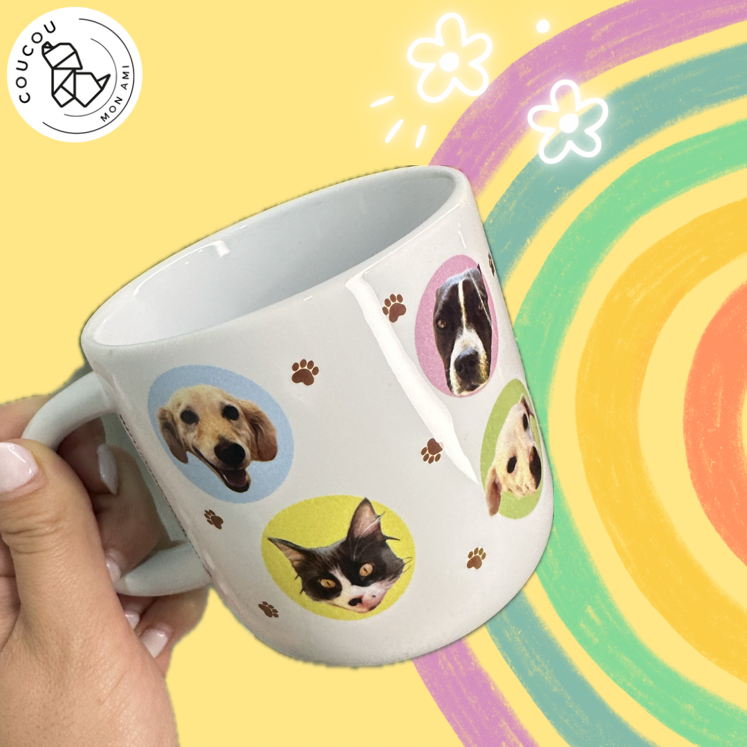 Taza Personalizada con la Imagen de tu Mascota