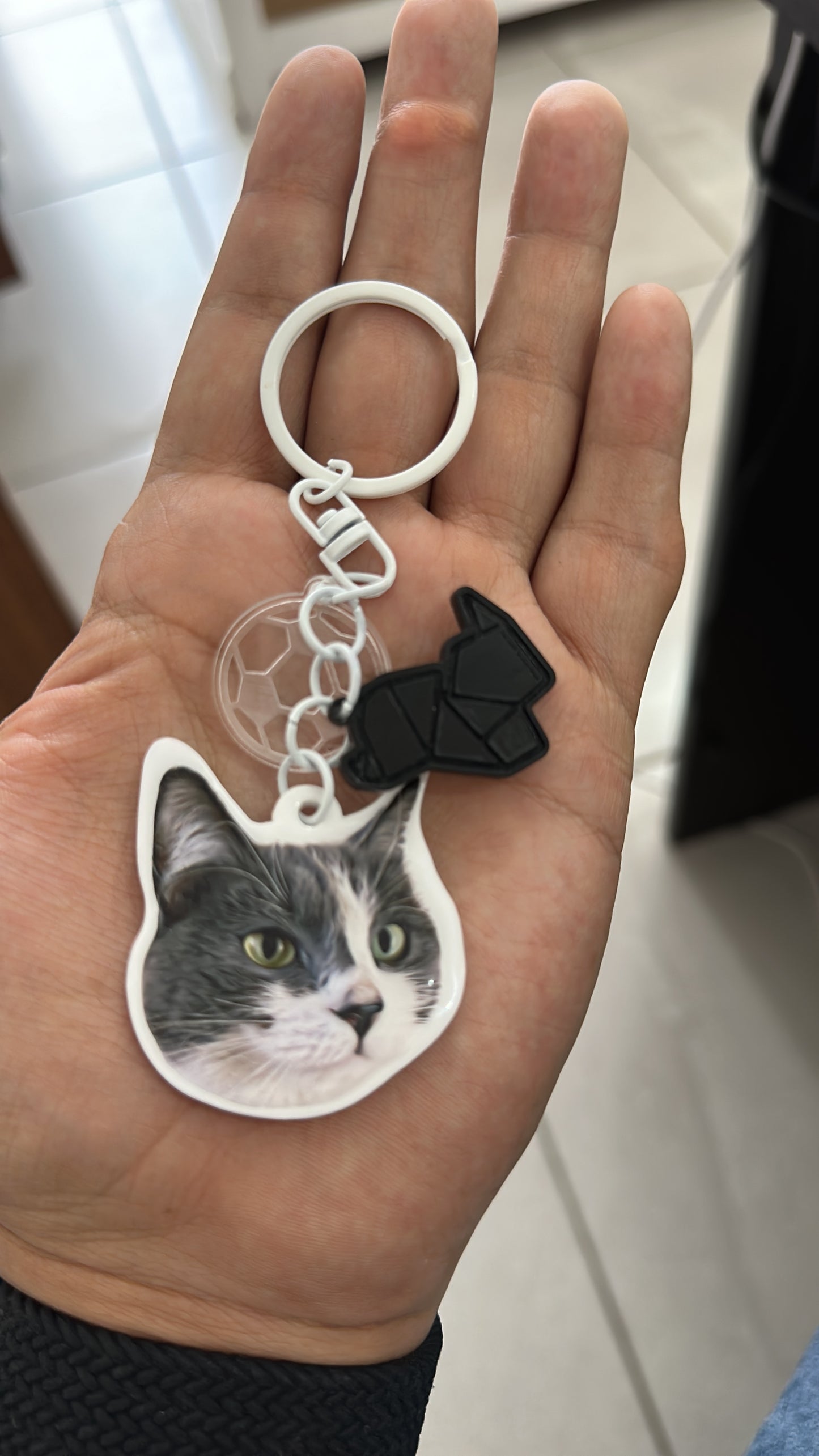 Llavero Personalizado con la Imagen de tu Mascota